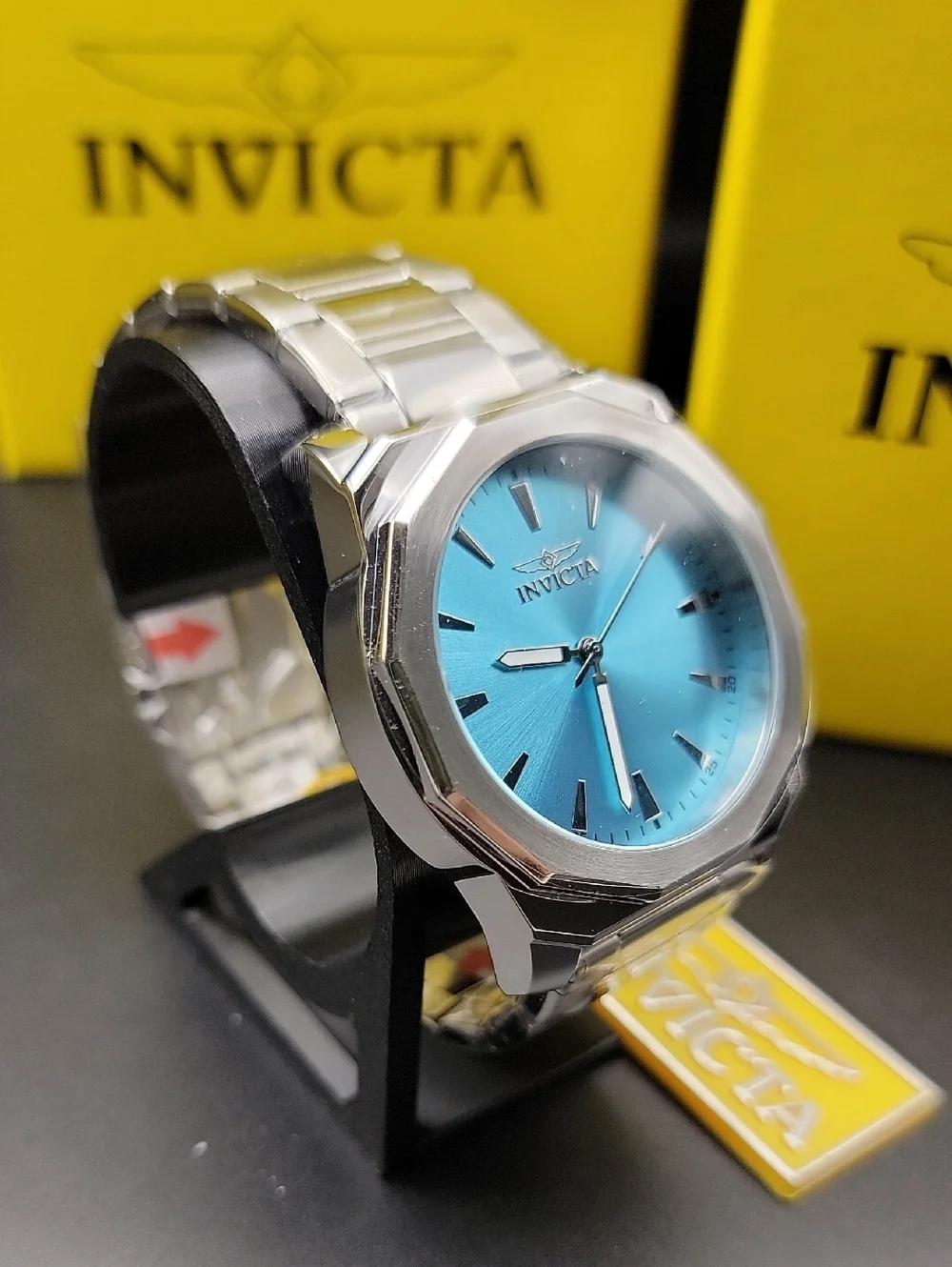 NEW 48912 Invicta Speedway Dominus Men's Watch 42mm Tiffany Blue Dial Turquoise